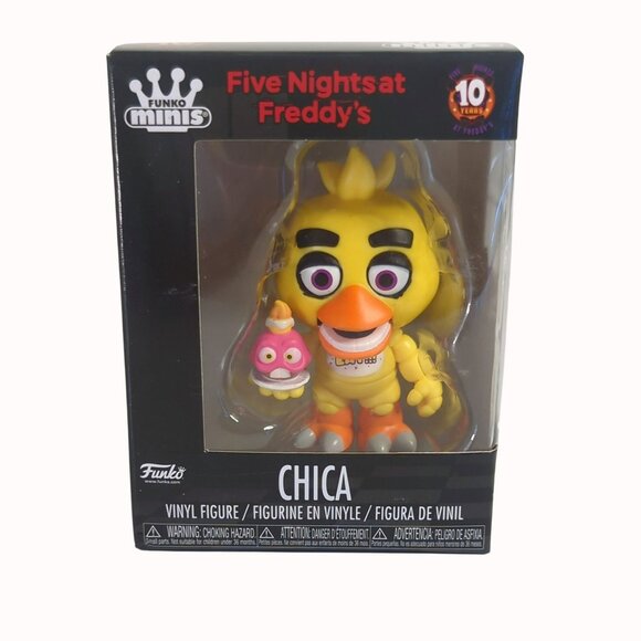 Funko Minis Five Nights At Freddys Chica 3" Vinyl Figure FNAF - Picture 1 of 4
